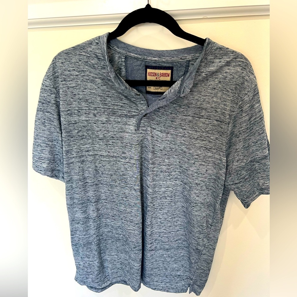 Hudson Jeans Gray Short Sleeve Tee